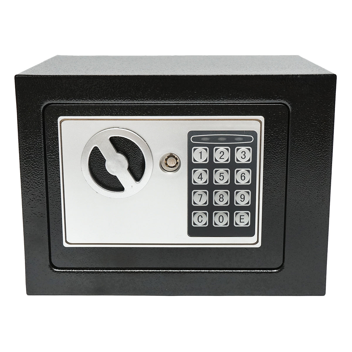 Metal safe with electronic lock and 2 keys 230x170x165mm