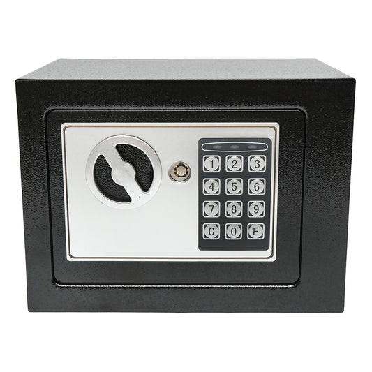 Metal safe with electronic lock and 2 keys 230x170x165mm