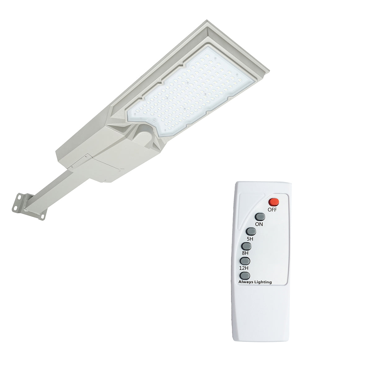 Solar LED street light 1000W, 6500K, IP65 with solar panel and remote control Breckner Germany