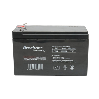 Solar gel battery 12V 7Ah 151x65x94x100 mm FC12-7.0 Breckner Germany