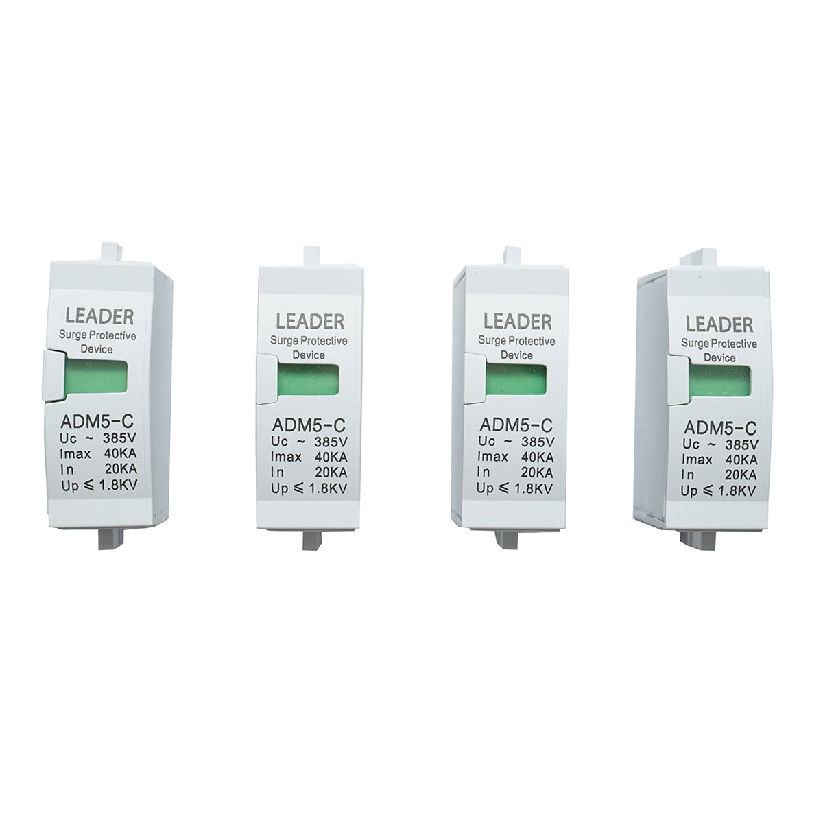 Set of 4 cartridges for AC surge arrester SPD 4P-40KA Leader