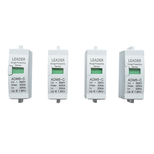 Set of 4 cartridges for AC surge arrester SPD 4P-40KA Leader