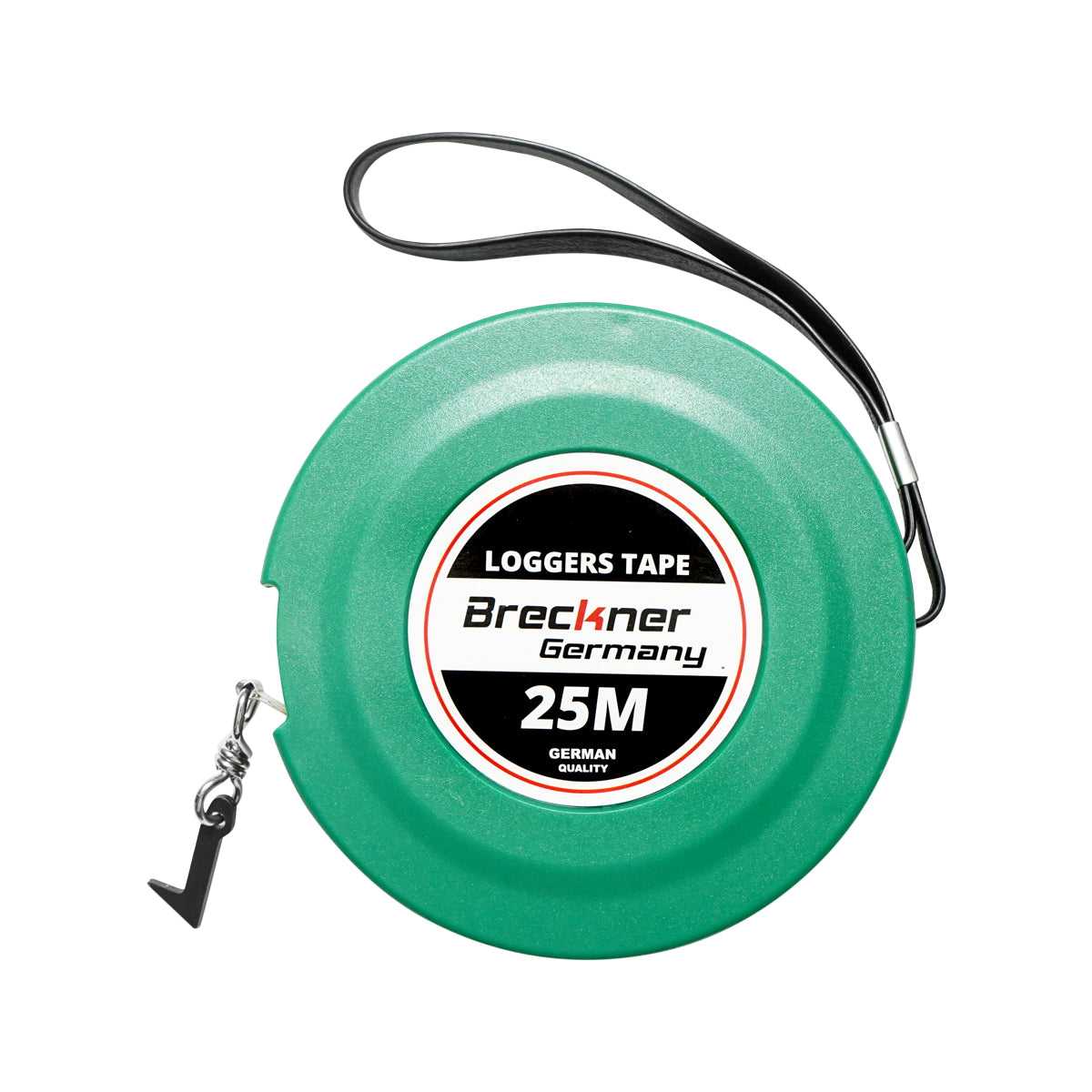 Automatic PVC forest roulette, with a 10mm metal hook, 25m Breckner Germany