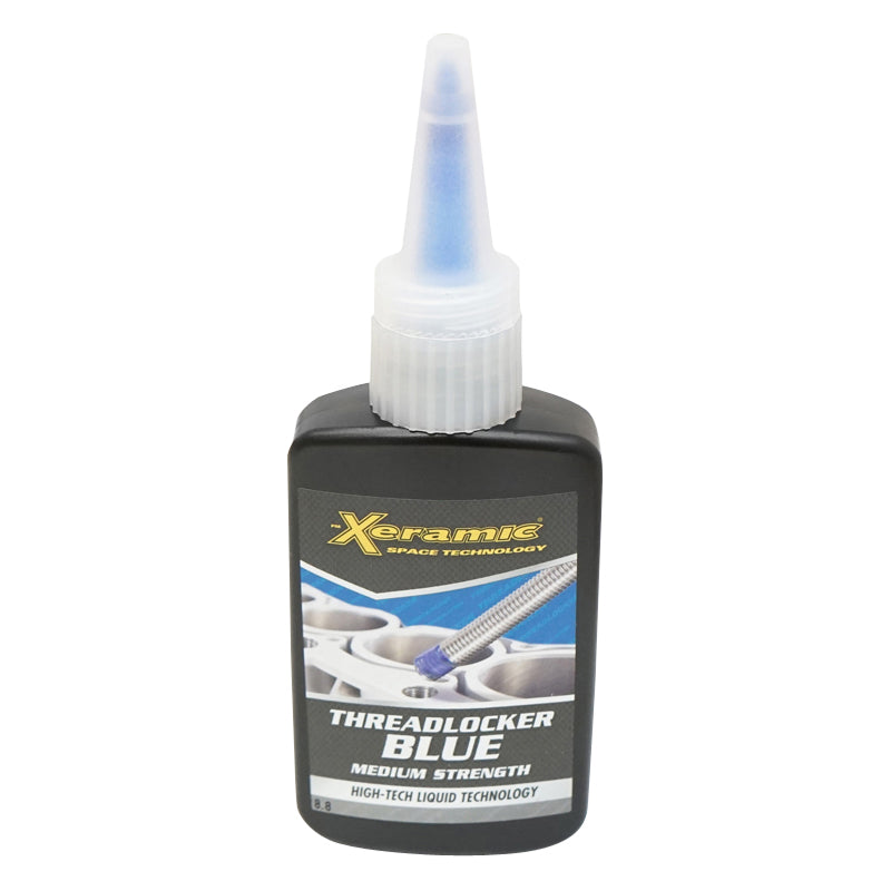 Locking adhesive, thread sealant, blue with medium resistance Xeramic