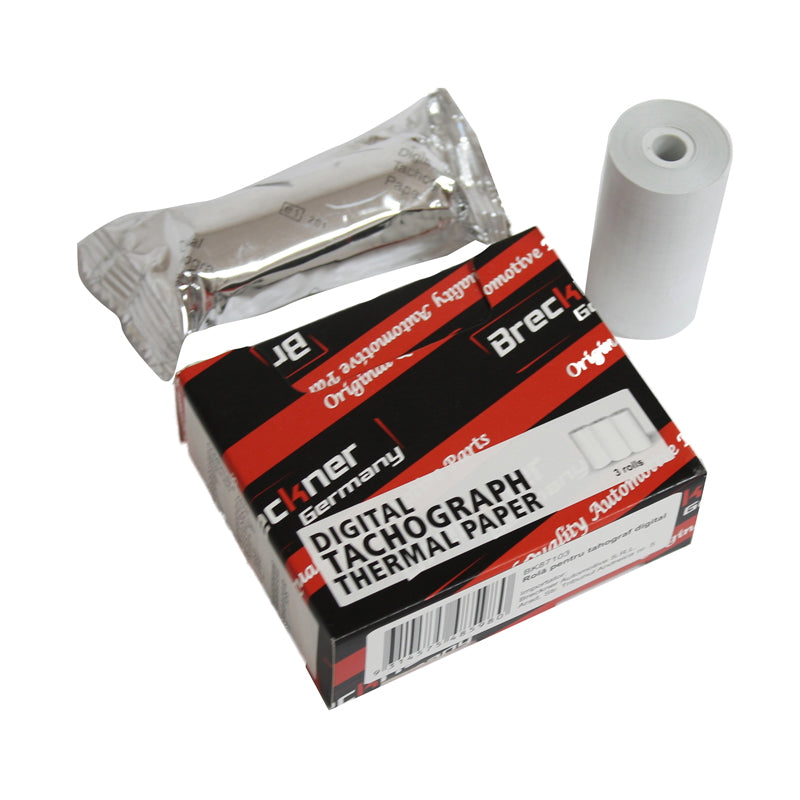 Digital tachograph diagram (set of 3 rolls of thermal paper)