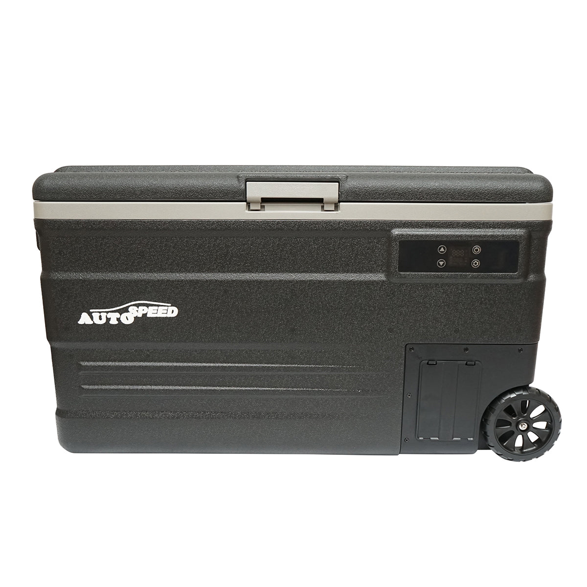 Car refrigerator with compressor 80W, capacity 74L, power supply voltage 12-24-220V, LCD screen, 831x465x458mm U75E AUTOSPEED