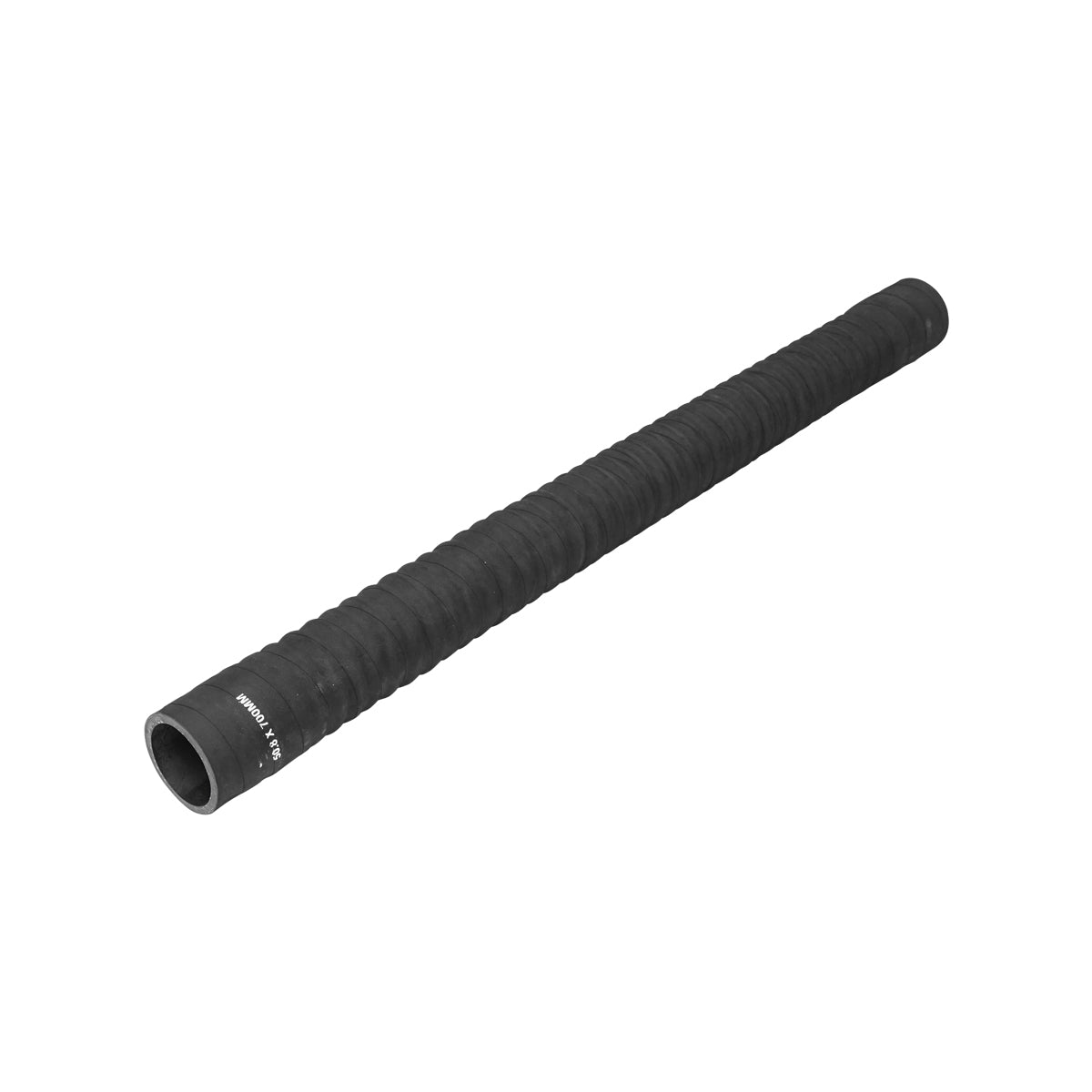 Flexible cooling hose inner diameter 50.8x700mm made of rubber with textile insert and metal spiral, 9 Bar Breckner Germany