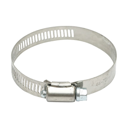 Adjustable stainless steel hose clamp 44-70mm