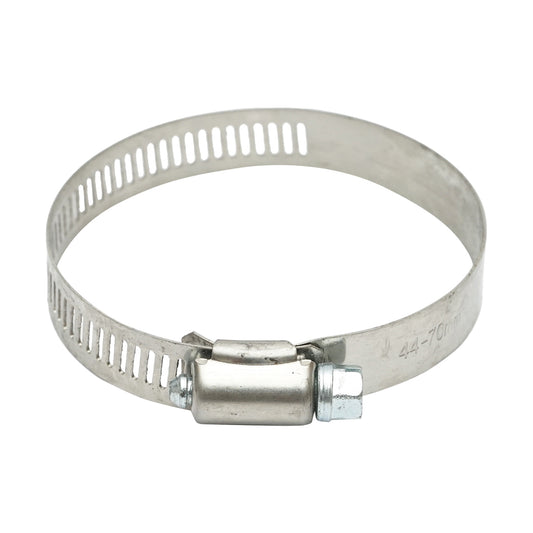 Adjustable stainless steel hose clamp 44-70mm