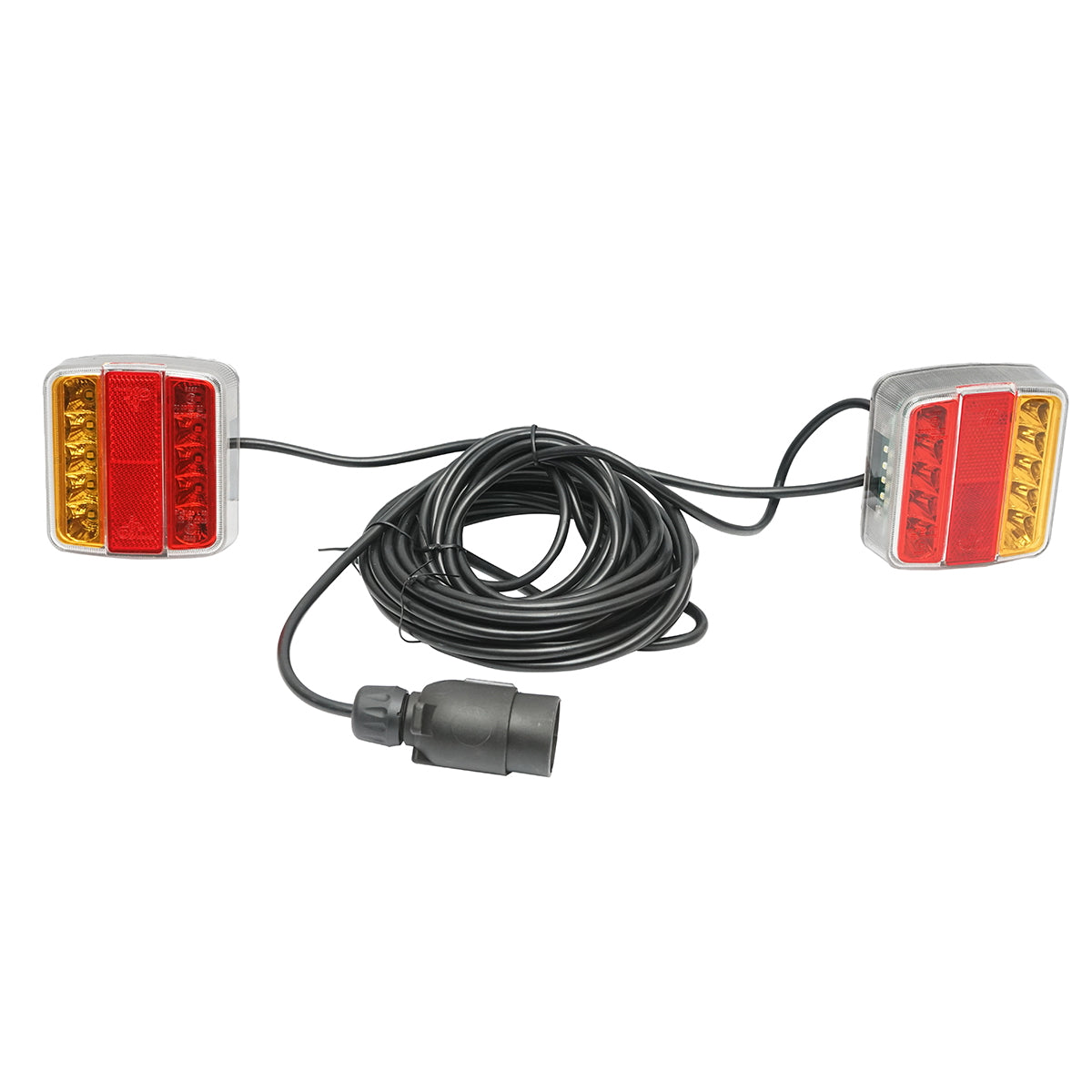 Set of LED lights for trailer with 2.5/7M cable, 7-pin plug Breckner Germany