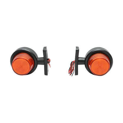 Side LED NEON marker lamp red-yellow 12V-24V Breckner Germany