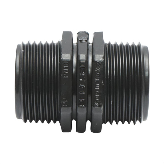 Equal nipple with external thread D1x1 toll for irrigation systems PN10