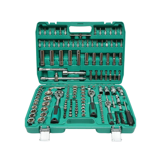 Combined and tubular wrench set 172 pieces Breckner Germany