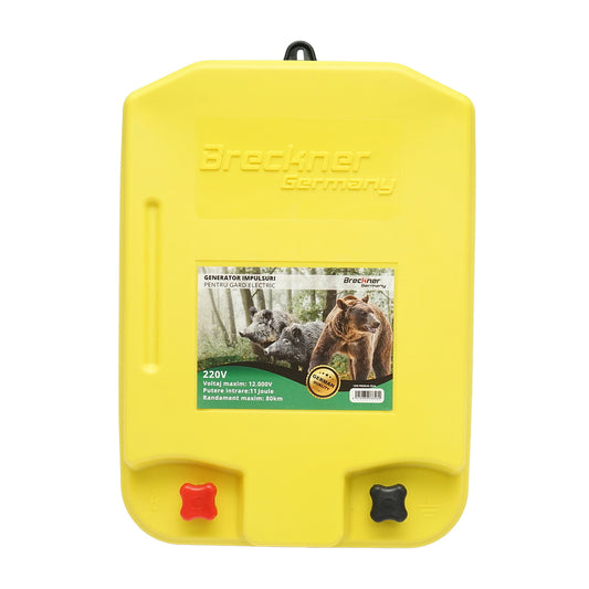 Impulse generator device 11 Joules, 80km for electric fence 12V/220V Breckner Germany