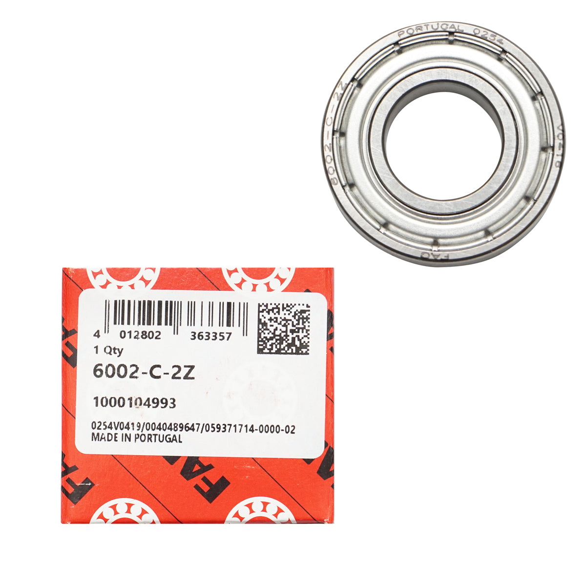 FAG bearing 6002-C ZZ