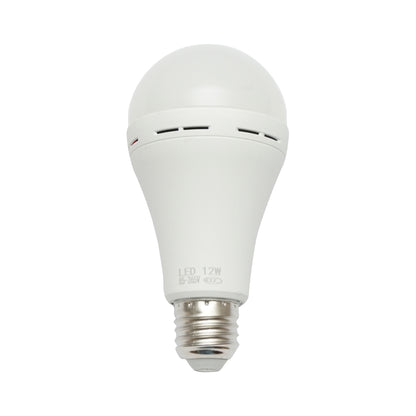 LED bulb 12W, 220V, E27, cold light 6500K, emergency with backup system and rechargeable battery 1200mah