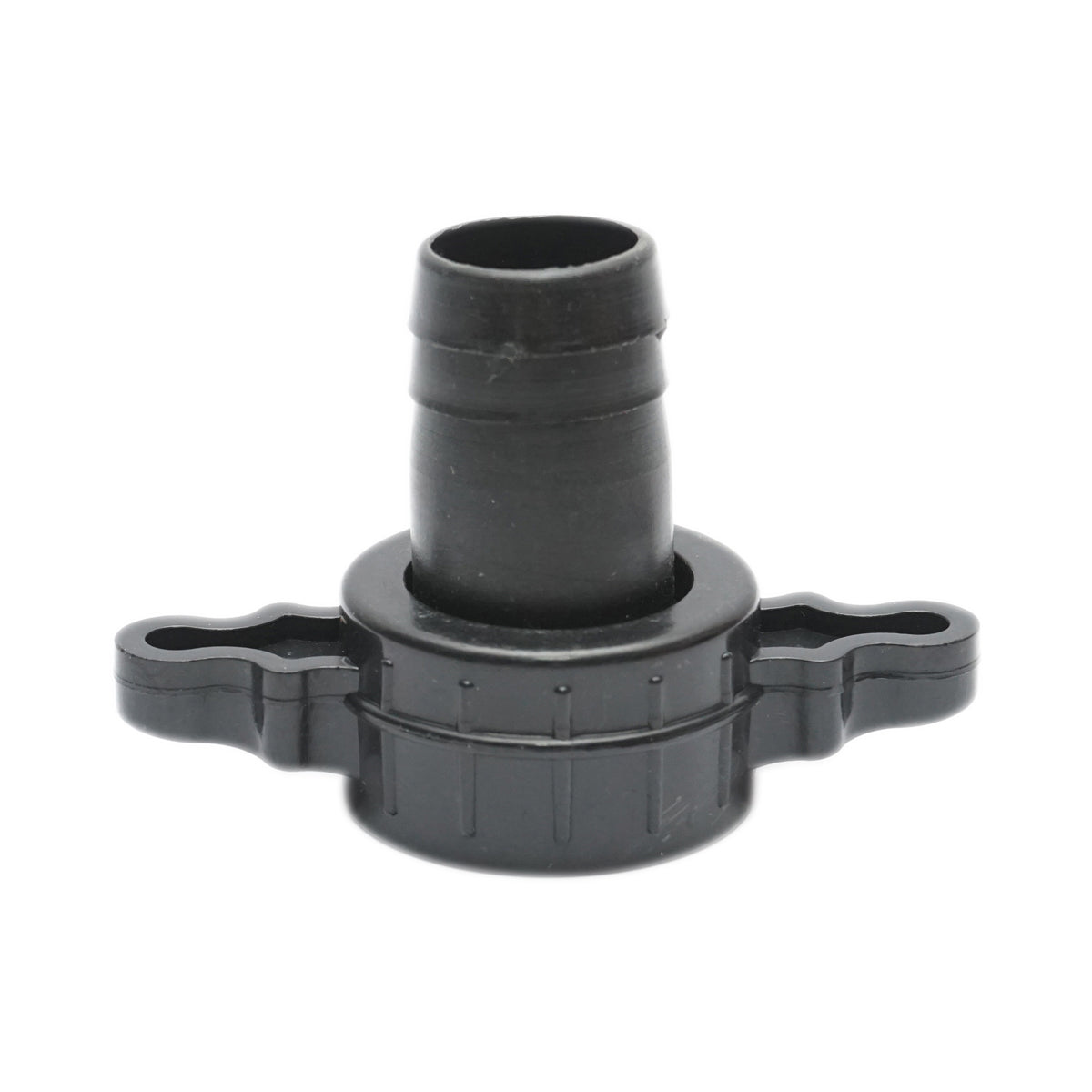 Coupling connector 1 inch with nut and PVC gasket for irrigation water hose with internal thread
