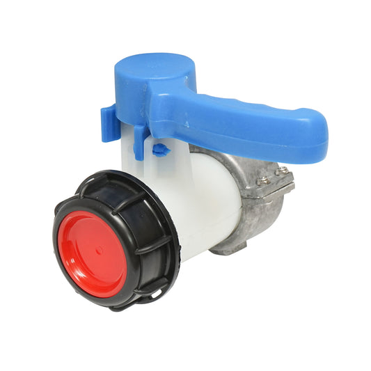 Butterfly tap for IBC tank S60x6 with 62 mm thread Autospeed