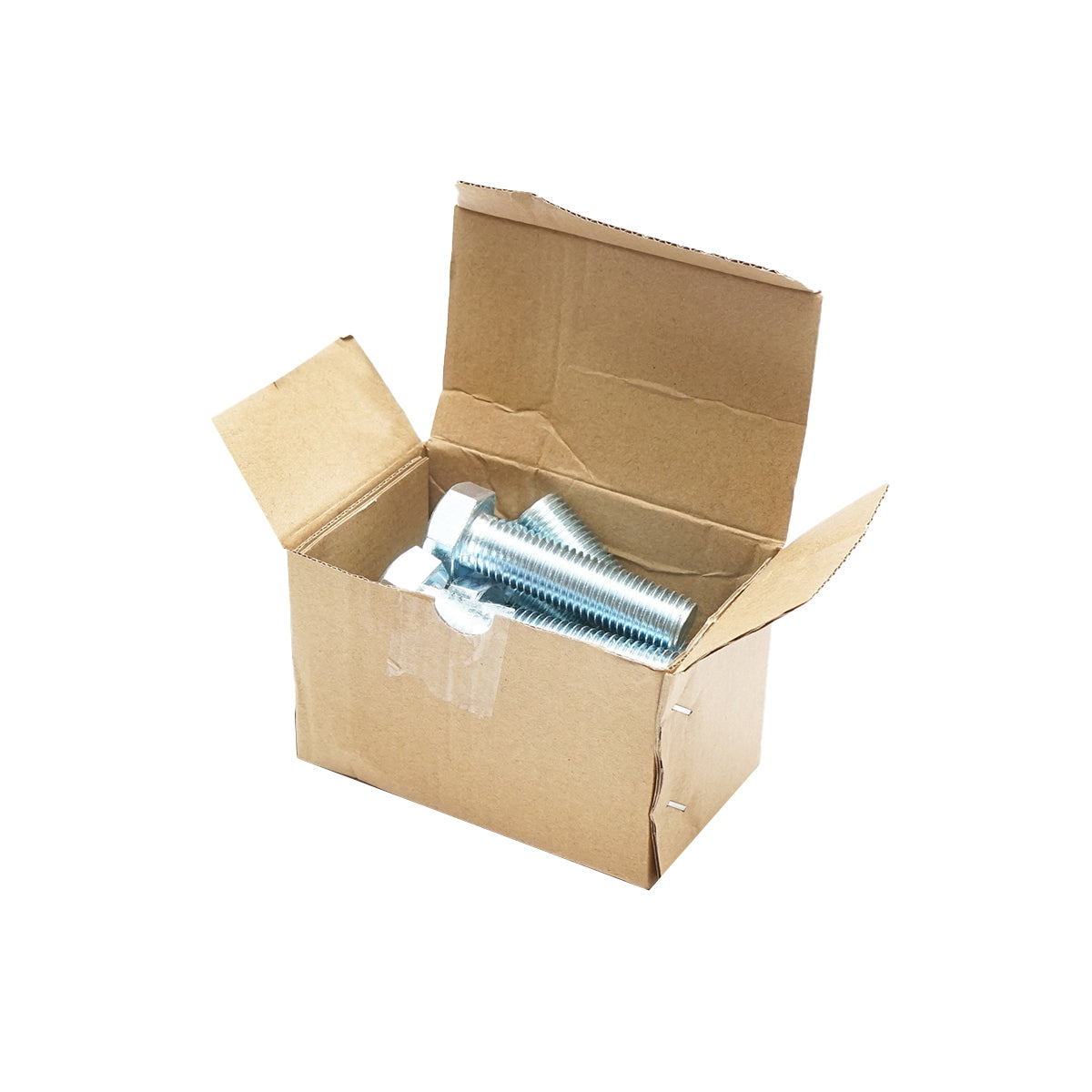 Hexagon head bolts DIN 933-8.8 M20X75 10 pieces