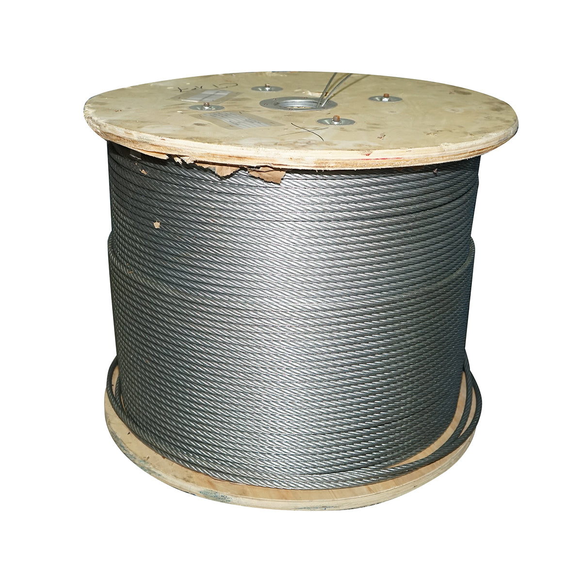 Steel winch cable 6x25 with a diameter of 11mm and metal core, 1000m/roll