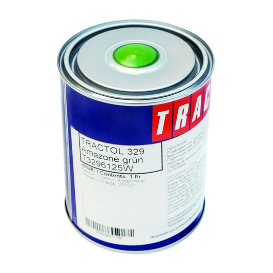 Amazone type green automotive paint 1L Tractol