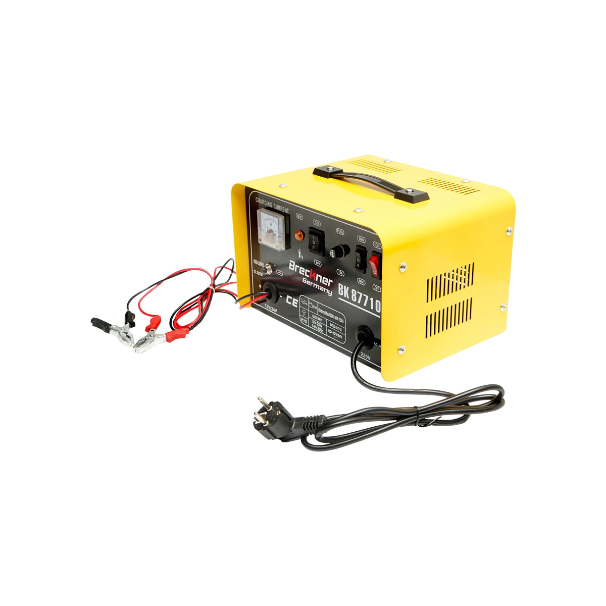 Car battery charger booster 12-24V 20A 220V Breckner Germany