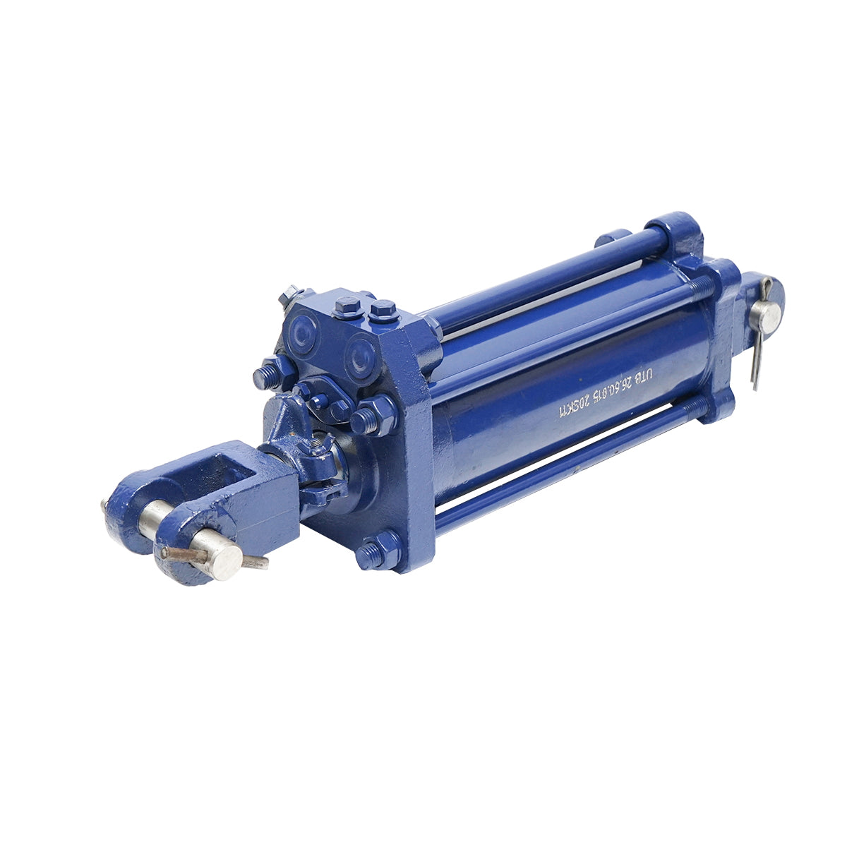 Complete force cylinder fi100 for UTB U-650 tractor with hydraulic connection fi18