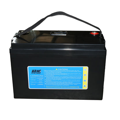 Li-ion LifePo4 Battery 12.8V, 100Ah with BMS, Bluetooth, LCD display, and IP54 temperature protection CHILWEE