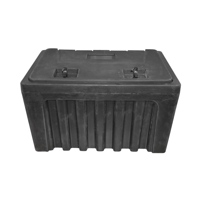 Tool box without support, made of black plastic 460x580x800 mm