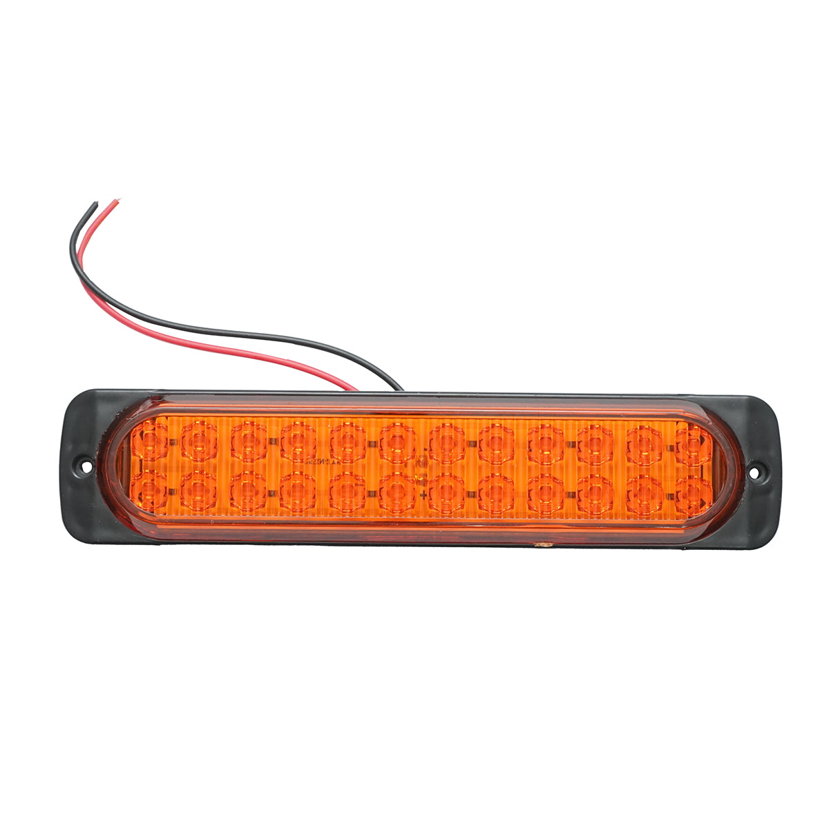 Slim LED side marker lamp 12-24V, yellow FR0280 Breckner Germany