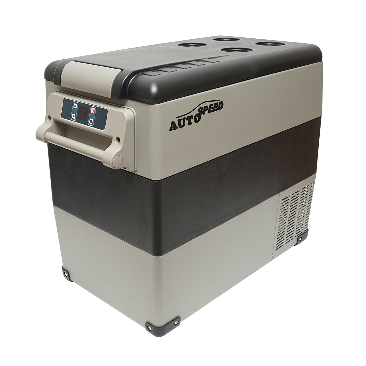 Car refrigerator with 60W compressor, capacity 49.4L, power supply voltage 12-24-220V, LCD screen, 690x346x524mm CF55 AUTOSPEED