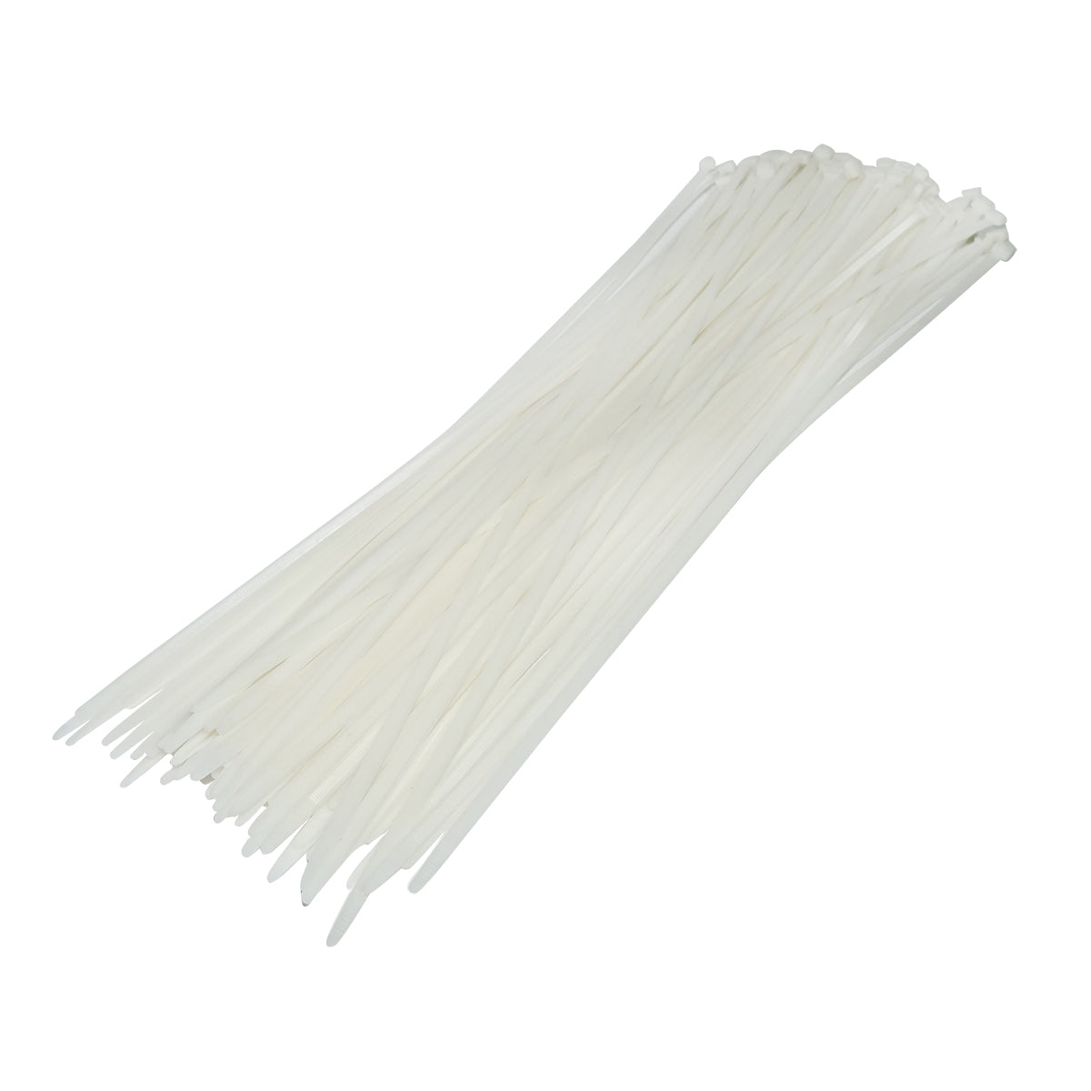 Facets, plastic collar 9x750mm white set of 100 pcs Breckner Germany