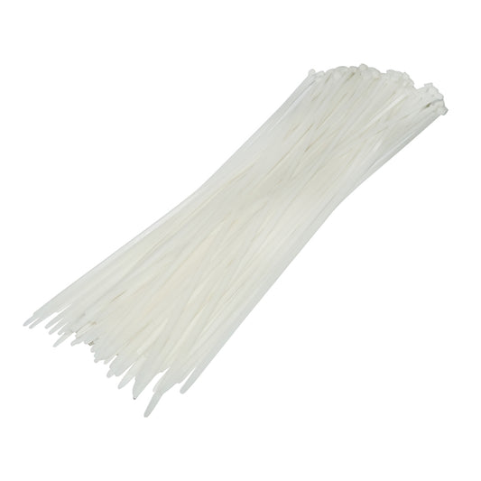Facets, plastic collar 9x750mm white set of 100 pcs Breckner Germany