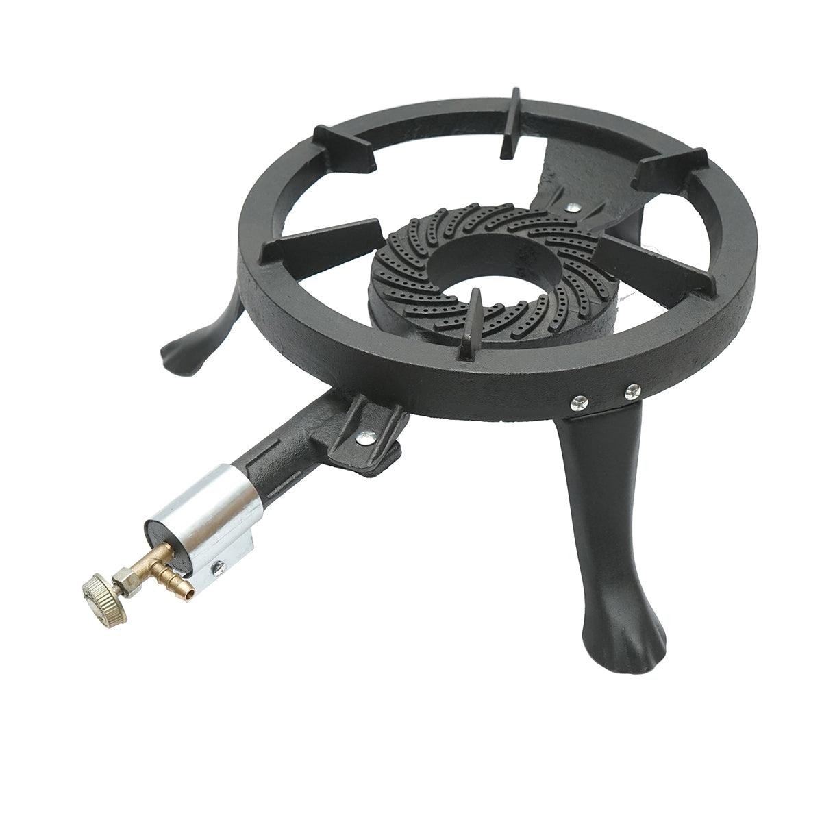 Pirostrie, cast iron gas burner with 3 legs 330x110mm