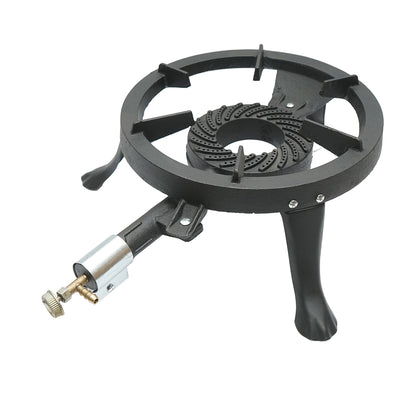 Pirostrie, cast iron gas burner with 3 legs 330x110mm
