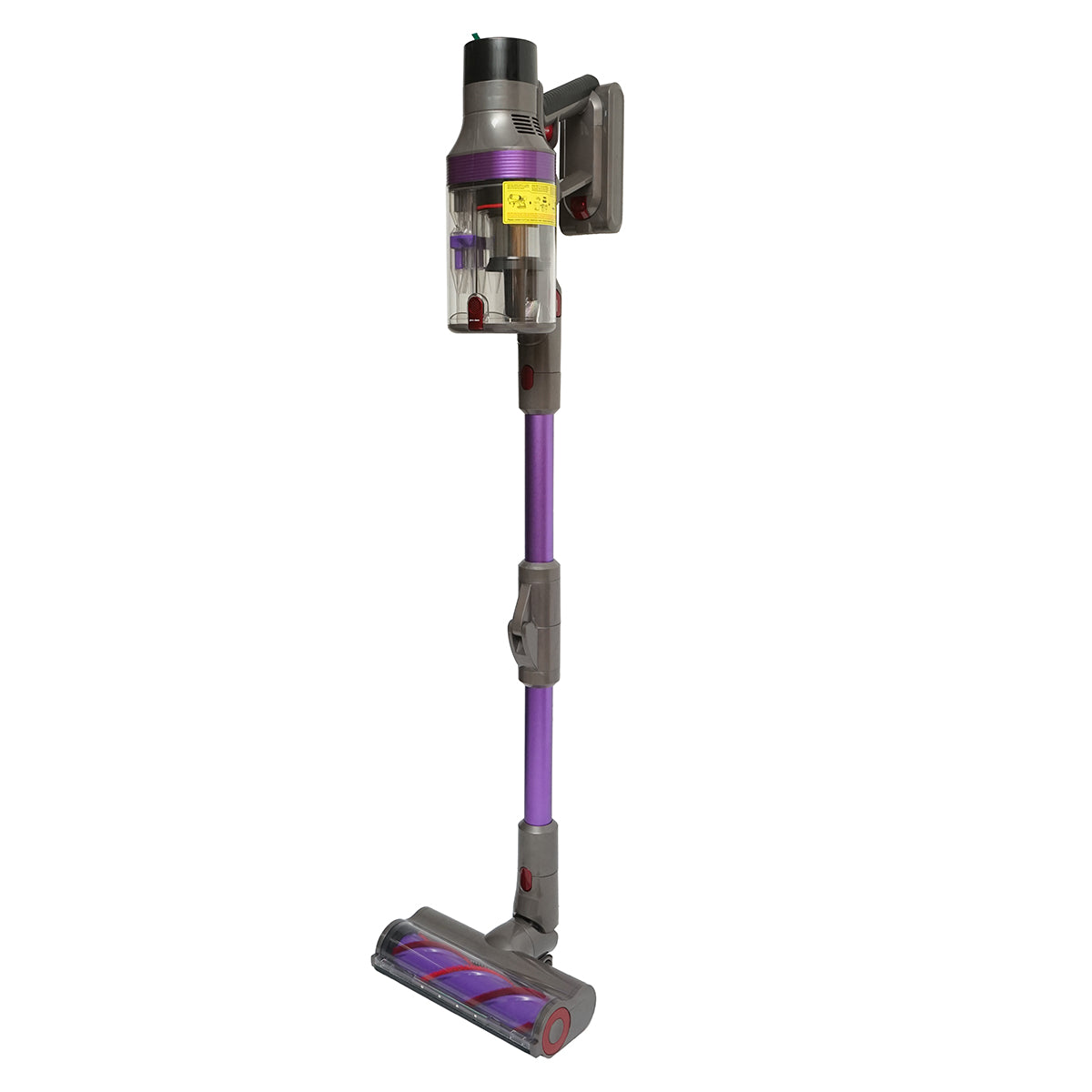 Cordless vertical vacuum cleaner 500W, suction power 10-38 kPa, 2500 mAh battery, dust container 1.2L, 4 suction modes, LED touch screen, LED illuminated brush, ONSEEN S702