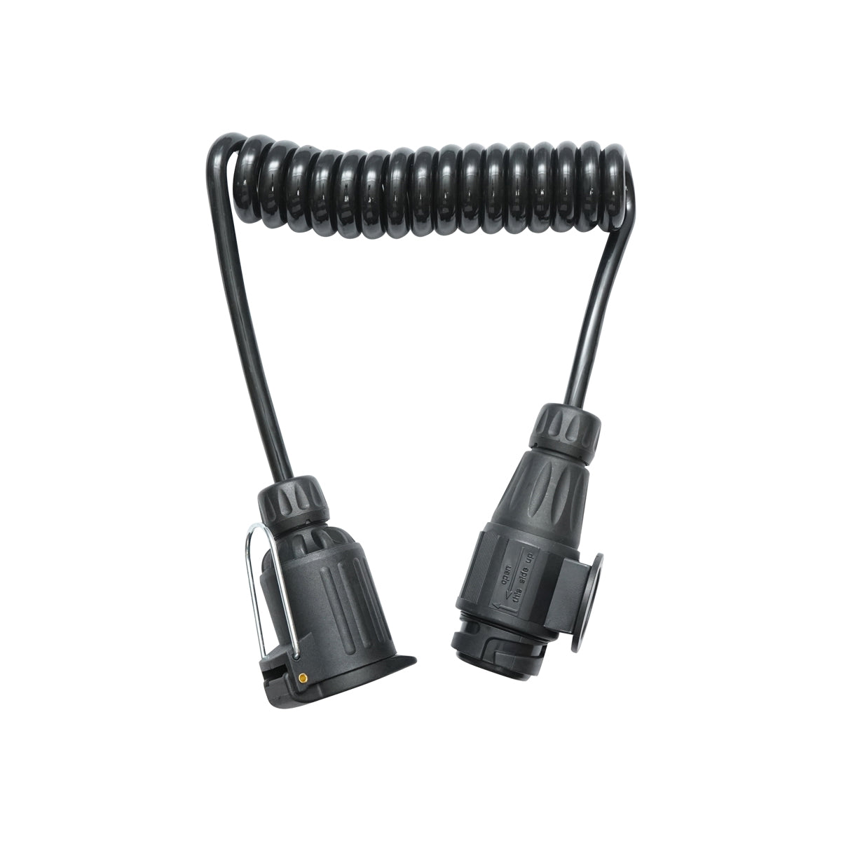 Cable, trailer adapter 2.2m with plug 13-13 pin male-female Breckner Germany