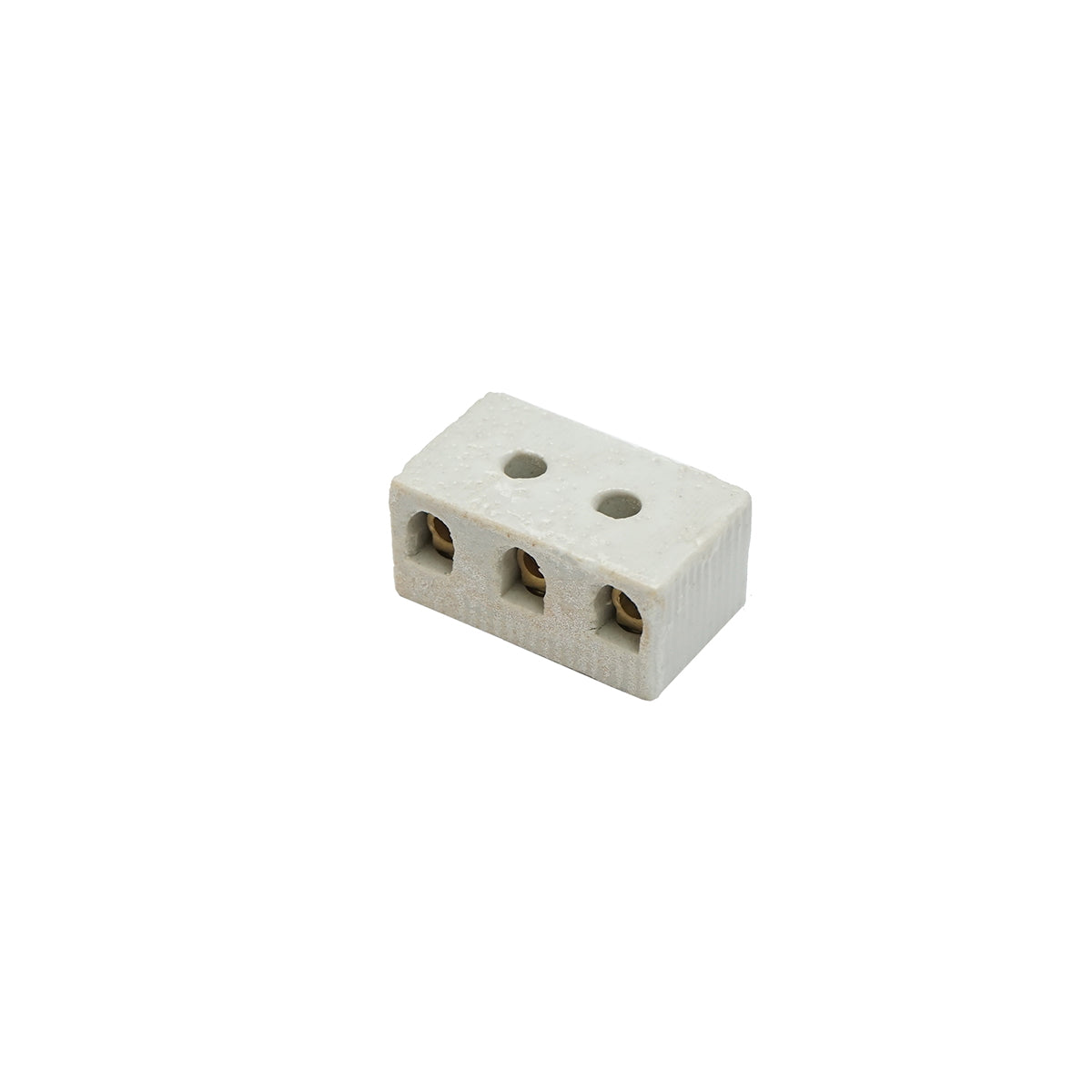 Ceramic connection strip 10A, 3 poles 0.5-6mm Leader