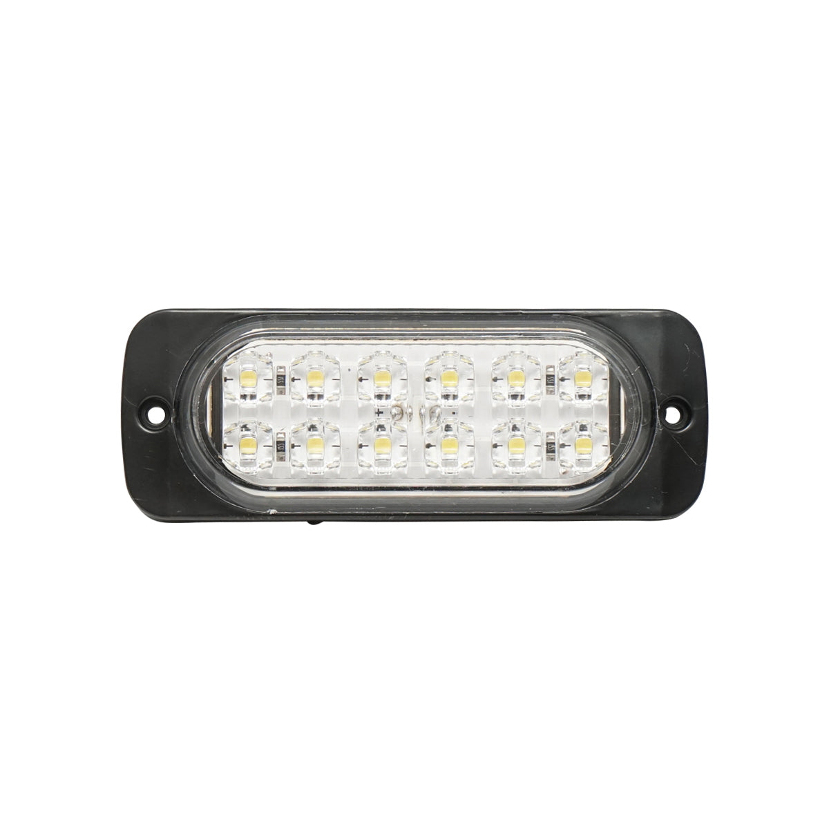 White LED side marker lamp 115mm 12-24V Breckner Germany