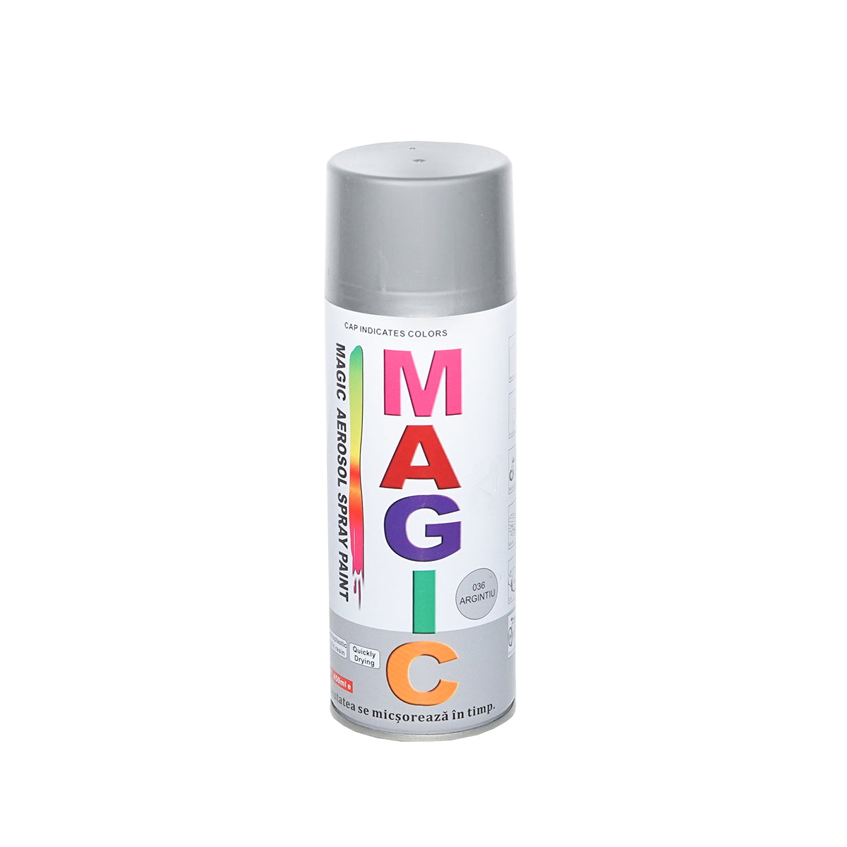 Magic silver spray paint 036 450 ml