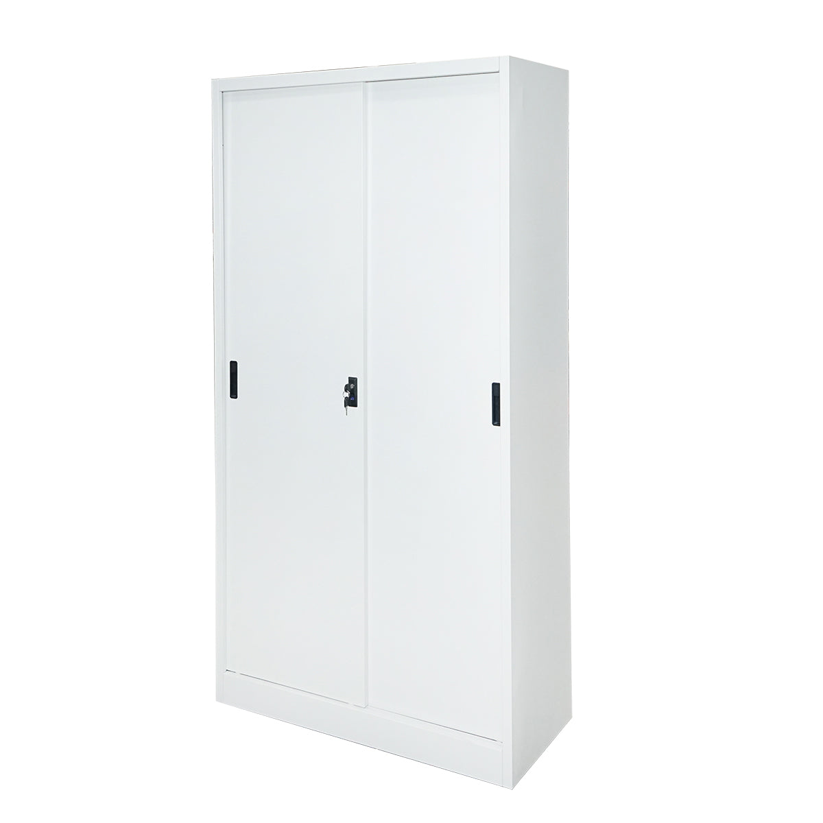 Metal cabinet with 2 secure sliding doors and 4 shelves 1900x900x400mm