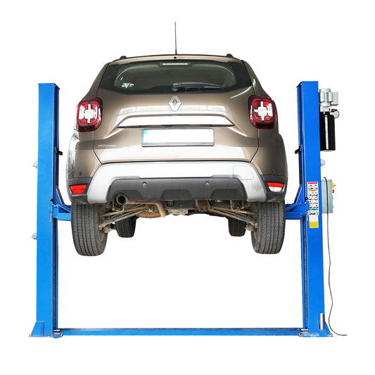 Car lift with 2 columns, lifting capacity 4 tons, 2.2KW, 220V