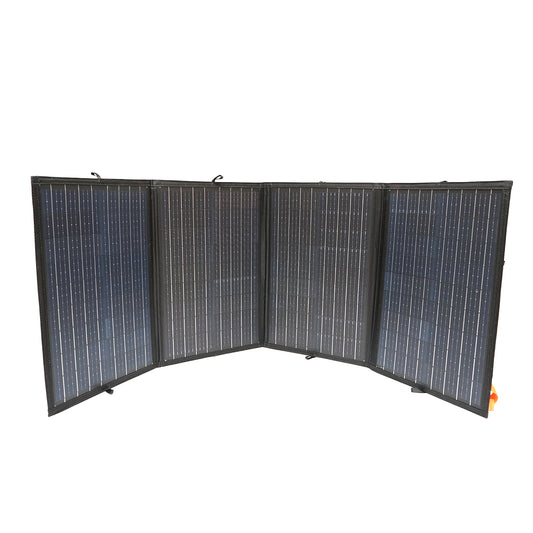 150W monocrystalline photovoltaic solar panel, foldable suitcase type with 12V/20A voltage regulator Breckner Germany