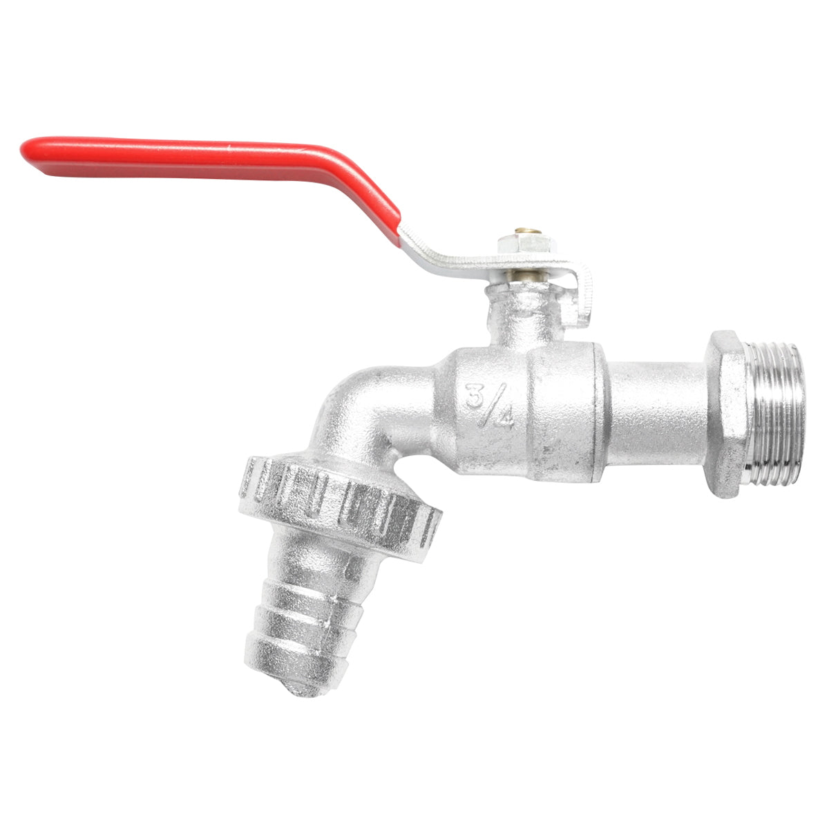 Service water tap 3/4x3/4 with ball and handle for the garden