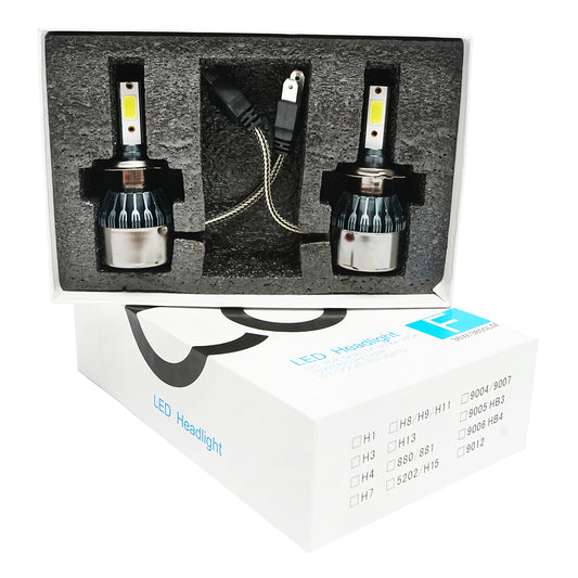 Set of 2 LED bulbs H7 36W/3800LM C6-H7, 12V, 6500K