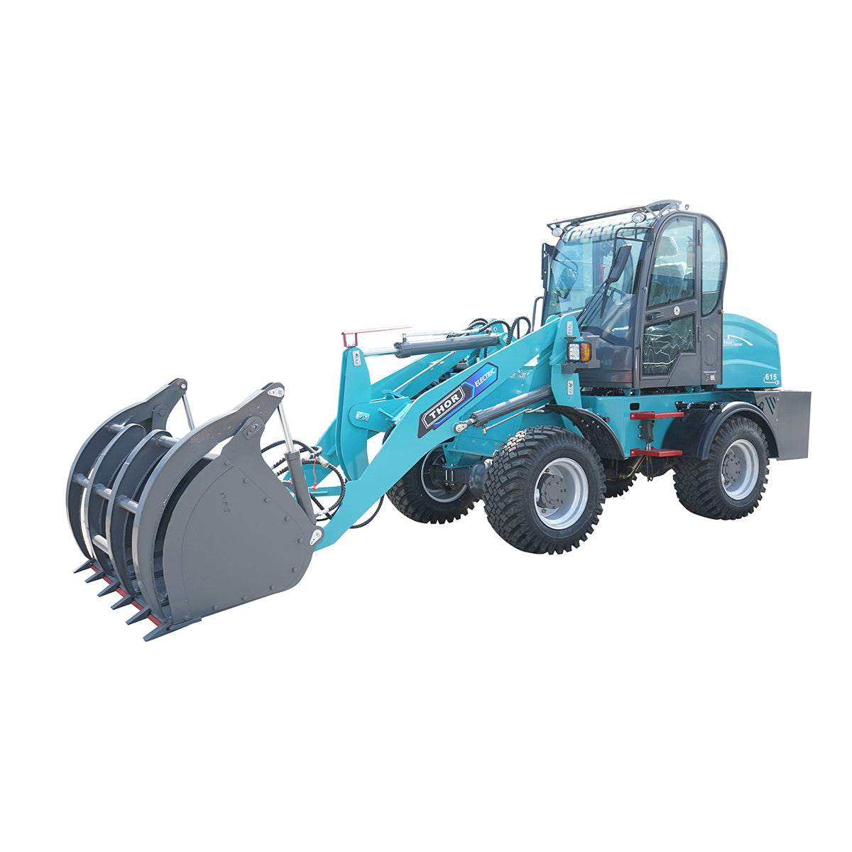 Electric front loader, WOLA 2T, 120V, bucket 0.6m3