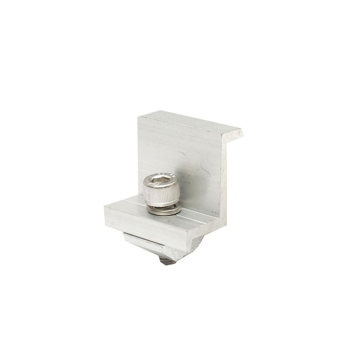 End clamp 35mm for photovoltaic solar panel system B, 24mm Breckner Germany