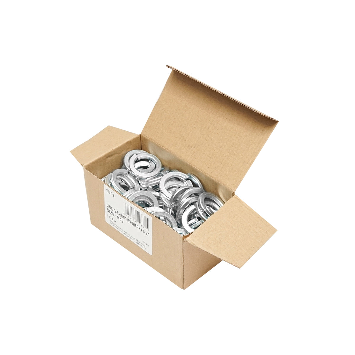 Flat washers DIN 127 B-4.8 M22 100 pcs