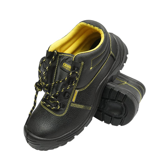 Protective boots with toe cap and steel sole insert, size 44 Crownman
