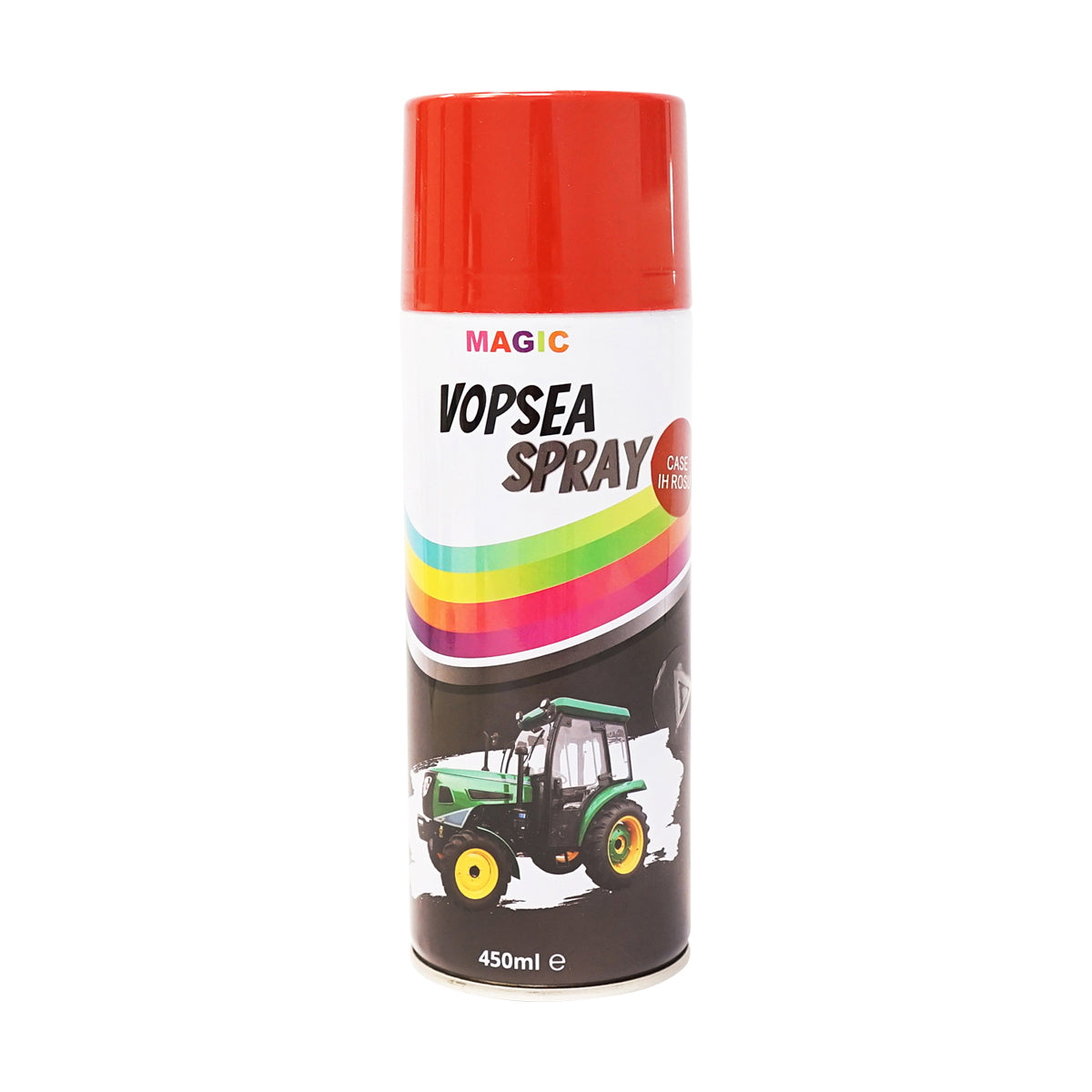 Red car spray paint type Case IH 3121 professional with quick drying 450ml MAGIC
